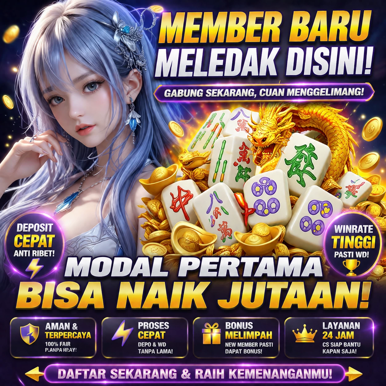 Interface aplikasi setelah instalasi berhasil
